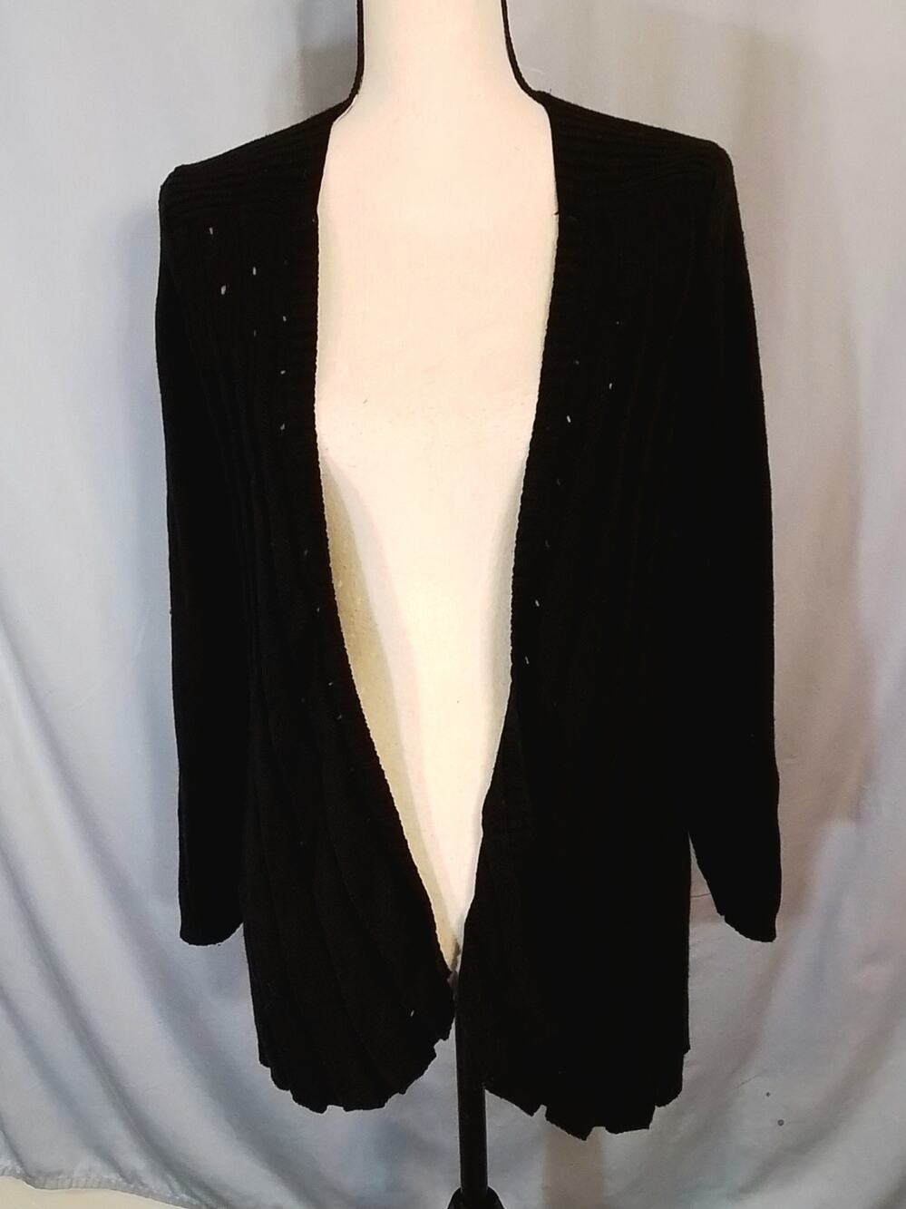 Notations  black sweater